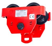 Chariot porte-palan manuel 3 T avec sécurité anti-chute de roue MW Tools HNRA3T