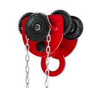 Chariot porte-palans 3 t avec entraînement par chaîne MW Tools HNRKG3T
