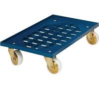 Chariot pour caisses capacité de charge 250 kg pneus en polymère - 30002 B