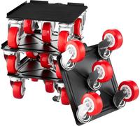 Chariot pour meubles Chariot robuste pour meubles avec 5 roues Capacité de 3474 lb