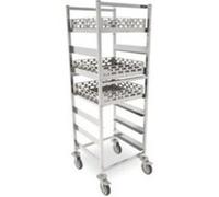 Chariot pour paniers à vaisselle 625x637x1720 (7 paires de glissières) - Distform - - G