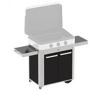 Chariot pour plancha ENOSIGN 80 Inox et Noir