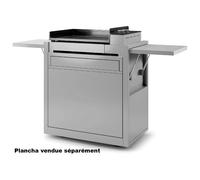 Forge Adour - Chariot pour plancha Premium 60 Inox fermé (CHPIF60)