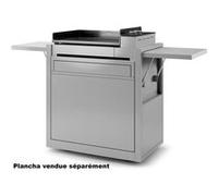 Forge Adour - Chariot pour plancha Premium 60 Inox fermé (CHPIF60)