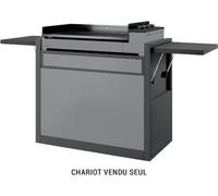 Chariot pour plancha noir/gris clair - Forge Adour - CHPAFNG75 - chariot premium