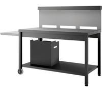 Chariot pour plancha noir/gris clair - Forge Adour - TRCANG1 -