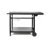 Chariot pour plancha LIVOO GS170N 85 x 50 cm Table pliante 30 x 50 cm Noir