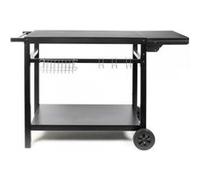 Chariot pour plancha noir/métal Livoo GS170N noir et argent