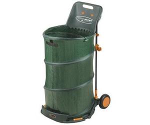 Chariot ramasse-feuilles multibin, pliable,160 litres