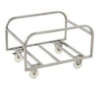 Chariot inox pour bac grand volume 310 L