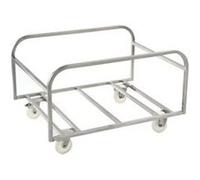 Chariot support pour grand bac 500 Litres, inox, GILAC