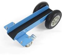 Chariot utilitaire robuste avec roulettes pivotantes pour transfert de pierre industriel, capacité de 299,4 kg, chariot à 4 roues pour le déplacement d'équipements de meubles, roues en caoutchouc