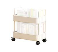 Chariot Utilitaire Roulant - Chariot de Rangement 43,5 x 25 x 37 cm | Utilitaire en polypropylène durable avec roues | Facile à démonter | Solution de rangement peu encombrante | Utilisation port