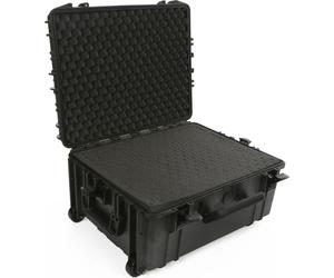 Chariot Valise Rigide - 604 X 473 X 283 Mm - Avec Mousse - 80 L