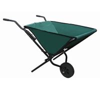 Chariote à jardin pliable avec un cadre en acier robuste - 112x72x73 cm