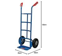 Chariote à sac en acier Toolland, avec poignées de sécurité, chariot de transport pour charges lourdes jusqu'à 200 kg, poignée ergonomique, pneus à air, chariot robuste pour la maison, l'atelier et le