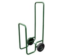 Chariote à sac robuste Unyqoos® pour le transport de bois – capacité de charge de 100 kg, idéale pour les bûches, compacte (30 x 45 x 110 cm), légère (5 kg)
