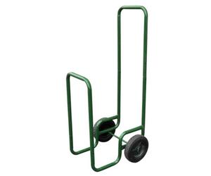 Chariote à sac robuste Unyqoos® pour le transport de bois – capacité de charge de 100 kg, idéale pour les bûches, compacte (30 x 45 x 110 cm), légère (5 kg)