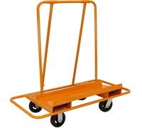 Chariots à panneaux, rouleaux pour panneaux, chariots de transport et élévateurs Monster Racking pour plaques de plâtre – Chariot à panneaux d'une capacité de charge de 1 000 kg