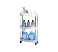 Chariots roulants avec roulettes,Chariot de rangement à roulettes,Chariots de rangement multicouches sur roues | Organisateur de chariot d'art sur roues pour eau minérale, gel douche pour chambre à