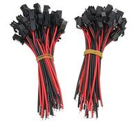 ChaRLes 60Pcs Jst Étanche Connecteur Fil Led Lumière Bandes 2Pin Connecteur Câble Lampe