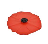 Charles Viancin - Couvercle Poppy en Silicone - 33 cm - Couvercle Hermétique pour Stocker et Cuisiner vos Aliments - Sans BPA - Compatible Four, Micro-Ondes, Congélateur, Cuisinière et Lave-Vaisselle