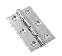 Charniere 1 paire/2 pièces accessoires de fenêtre charnières porte transversales à 270 degrés en acier inoxydable quincaillerie meubles muets(3 inch)