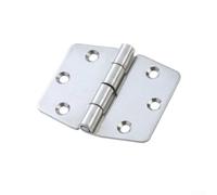 Charnière 60x74mm pour Porte Intérieure Charnière 60x74mm pour | Acier inoxydable massif, finition argentée, idéal intérieures, installation pour facile, paire recommandée