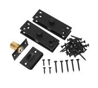 Charnière à pivot 360 degrés, acier inoxydable pour porte bois et | Acier inoxydable robuste capacité 100 kg roulement à billes silencieux axe renforcé porte bois aluminium verre installation