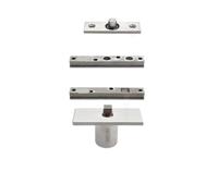 Charnière à pivot hydraulique dissimulée 360° for porte tournante | Petite charnière rotative à ressort au sol cachée for écran et panneau pivotant(C)