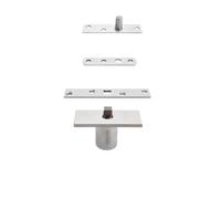Charnière à pivot hydraulique dissimulée 360° for porte tournante | Petite charnière rotative à ressort au sol cachée for écran et panneau pivotant(A2)