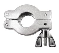 Charnière à serrage rapide en acier inoxydable, 2 pièces, for raccords sous vide, pince à écrou à oreilles 304 for chambre de dégazage, four à vide(KF16)
