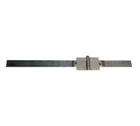 Charnière à souder Flèchisse à brosse rallongée ailes inégales 60 mm TORBEL - CSFBR0600