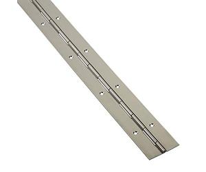 Charnière à tige 1000 x 50 x 1,5 mm en acier inoxydable mat Paumelle de porte Charnière piano de SOTECH