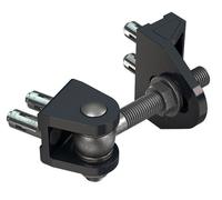 Charnière à visser Bolton HD4D 16 mm Quick-Fix noir 9005 LOCINOX P00013389-9005