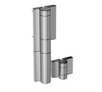 Charnière avec ferme-portail hydraulique 180° intégré MAMMOTH180-2 (Deuxième génération) - LOCINOX - P00017909-SILV