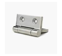 Charnière carrée en acier inoxydable, accessoires de quincaillerie de porte d'armoire porteuse 50 * 50 * 5 65 * 65 * 5 75 * 75 * 6mm(50-50-5)