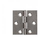 Charnière carrée simple feuille 60X60mm X25 MONIN