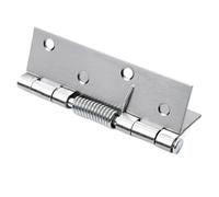 CharnièRe Charnières de porte réglables, charnière à ressort en acier inoxydable for portes, forte capacité charge, fermeture automatique pour Meubles(2 Inch)