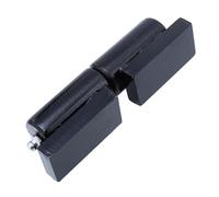 Charnière Cylindrique en Fer Noir pour Portail Lourd, 1 Pièce | Soudure Requise, Roulement à Billes Interne et Graisseur, pour Portes et Zones de Chargement