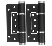 Charnière de Ferme-porte Automatique Réglable à Tampon Hydraulique Noir | Aluminium, Résistance à Corrosion L’usure, pour Porte la Cuisine et Salon, Sécurité Garçon et Filles et Animaux