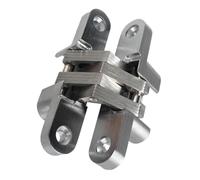 Charnière de porte dissimulée à 180° - En de zinc - Ferrures de | Charnière de porte robuste en alliage de zinc à 180 degrés - Cachée et invisible pour portes d'armoires