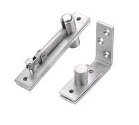 Charnière de porte en bois à axe rotatif en acier inoxydable(180 Degree Axis)