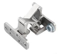 Charnière de porte invisible grande taille 106 mm pour capacité de 400 kg | Acier inoxydable 304, couvercle réglable, très résistant de 100 à 400 kg, ajustement de porte, résistant au feu
