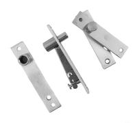 Charnière de porte pivotante en acier inoxydable robuste, rotation à 360 degrés, espace réglable en haut et en bas, montage en bois pour portes battantes en bois ou portes battantes en verre dans les