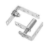 Charnière de porte réversible à fermeture automati 1 Jeu De Charnières Comptoir À Double Pivot En Acier Inoxydable