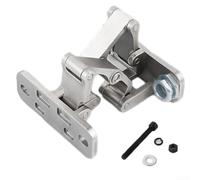 Charnière de porte robuste en acier inoxydable 304 - Design invisible - Avec fonction bouche d'incendie - Angle d'ouverture réglable jusqu'à 165° - Capacité de charge de 70 à 250 kg - Pour portes en