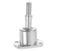 Charnière de Positionnement par Friction M5 1,0 Nm Métal pour Coffrets | Rotule à Couple, Montage à Bride Renforcée, Réglage Silencieux, pour Armoires et Boîtes en Laboratoire