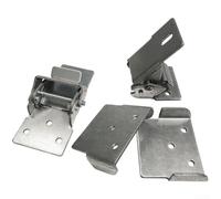 Charnière de scie de table coulissante à 90 degrés - Support droit en acier laminé à froid - Tige de poussée pour le travail du bois - Accessoire de guidage grand (côté)