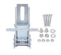 Charnière de table pliante à 180 degrés, charnière à levier pour scie d’établi, charnière de table en fer à double ressort lisse, avec kit de montage complet pour machine à